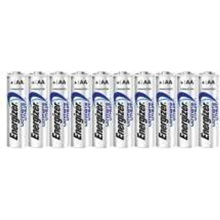 Energizer Battery AA-FR6 Ultimate Lithium Mignon, 636900 (10-pak) – Bild 1