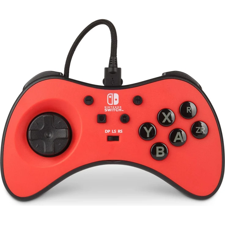PowerA Fusion Wired FightPad Rot, Schwarz (1509987-01) (Switch) – Bild 1