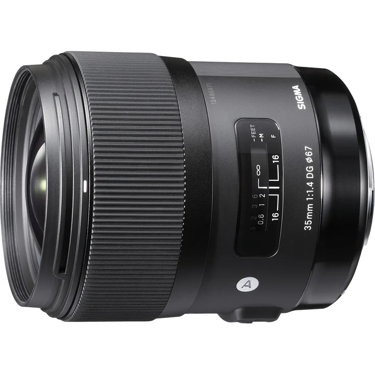 Sigma 35mm F1,4 DG HSM Art Objektiv (67mm Filtergewinde) für Canon Objektivbajonett – Bild 1