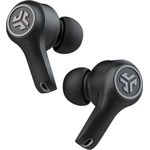 JLAB Epic Air ANC True Wireless In-Ear Kopfhörer mit Bluetooth, Mikrofon, Noise Cancelling, geeignet für Sport, schwarz