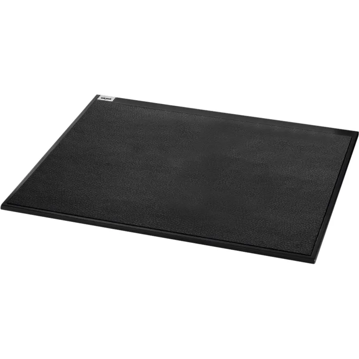 SIGEL SA532 Mauspad Cintano, Lederimitat, schwarz, 22 x 20 cm