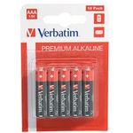 Verbatim AAA-Premium-Alkalibatterien 1,5V - 10er Pack