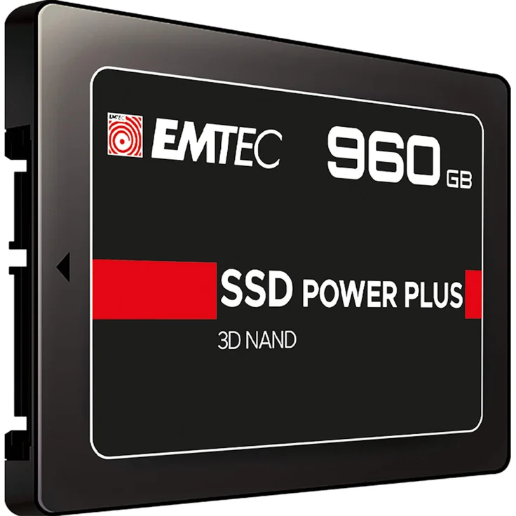 EMTEC X150 Power Plus 3D NAND - Solid-State-Disk - 960 GB - intern - 2.5 Zoll (6.4 cm) - SATA 6Gb/s (ECSSD960GX150) – Bild 3