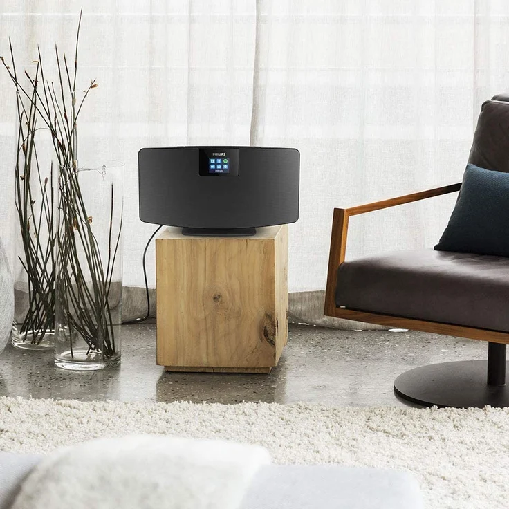 Philips M2805-10 Internetradio mit Bluetooth, WLAN, TFT-Display, schwarz – Bild 5