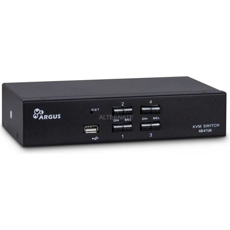 Inter-Tech KVM Switch AS-41UA VGA KVM-Switch