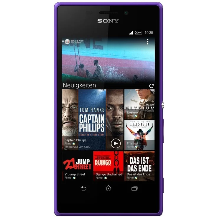 Sony Xperia M2 8GB Violett  – Bild 1