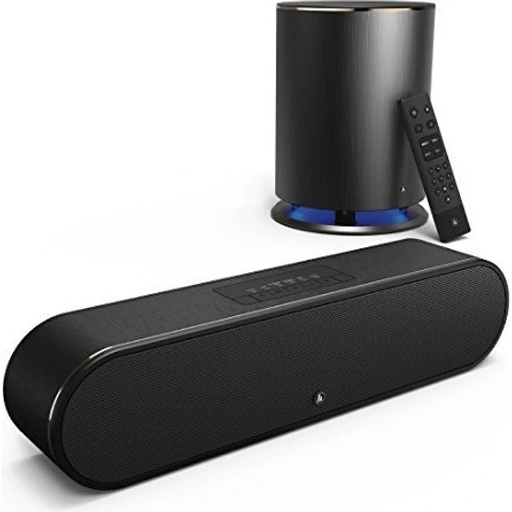 Hama SIRIUM3800ABT 2.1 Soundbar mit Subwoofer, kabellos/kabelgebunden, geeignet für TV, schwarz (2017) – Bild 6