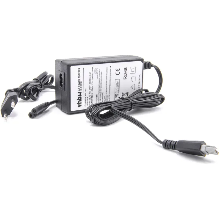 vhbw Netzteil Ladegerät passend für Tintenstrahl-Drucker HP Photosmart 7510, 7510 - C311A, 7510 - C311B, 7515, 7520, 7525
