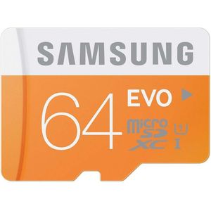 Bild für Samsung EVO 64GB MicroSDXC Class 10 (MB-MP64DU2/EU)
