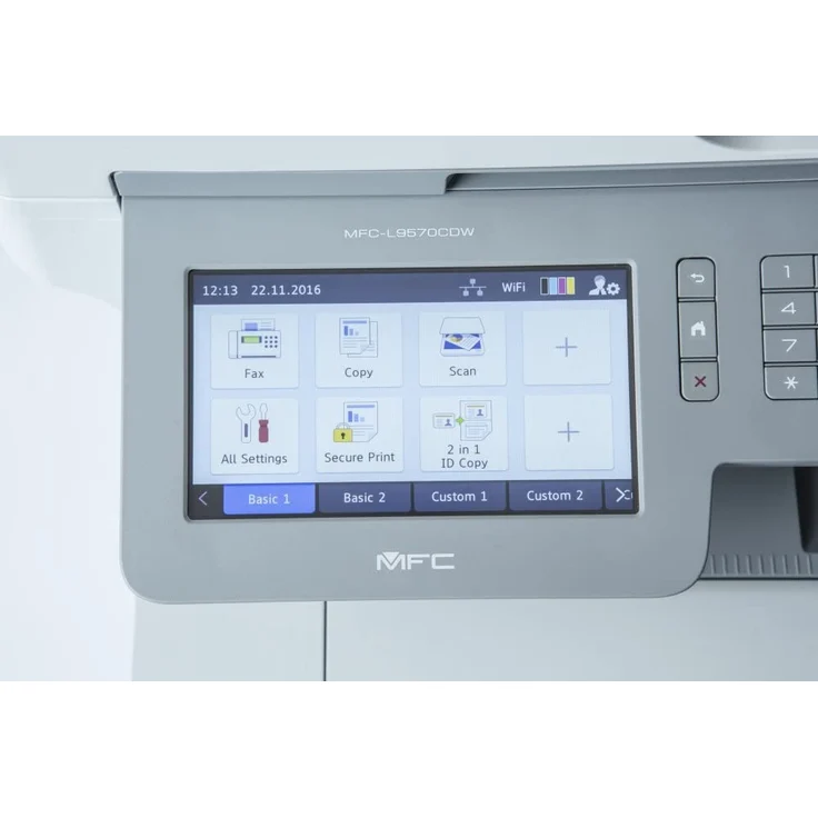 Brother MFC-L9570CDW (4-in-1) Multifunktionsdrucker - (Laser) Farbe, Druckgeschwindigkeit: 50 s/w, 50 Farbe, Auflösung: 2400 x 600, LAN, USB, WLAN, AirPrint, Mobile Print, NFC, Cloud Print (MFCL9570CDWG1) – Bild 4