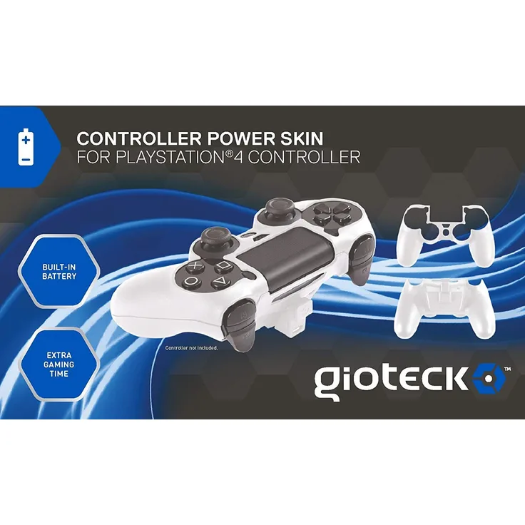 GIOTECK Controller Power Skin/Hartschalen-Schutz für PlayStation 4-Controller