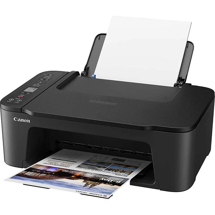 Canon PIXMA TS3450 (3-in-1) Multifunktionsdrucker - (Tintenstrahl) Farbe, Druckgeschwindigkeit: 7,7 s/w, 4 Farbe, Auflösung: 4800 x 1200, WLAN, AirPrint, Cloud Print (4463C006) – Bild 1