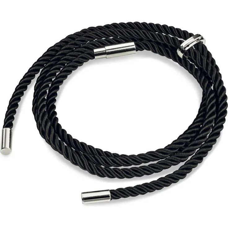 ARTWIZZ HangOn BAND - Umhängeband Kordel Kette zum Umhängen Austauschen, 1,50m HangOn Band, Black