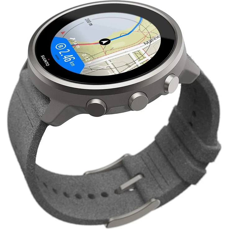 Suunto 7 Titanium Smartwatch Unisex, Einheitsgröße, Stone Gray – Bild 3
