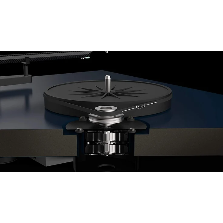 Pro-Ject Debut Carbon EVO Manueller Plattenspieler mit Riemenantrieb inkl. Schutzhaube satin weiß – Bild 6