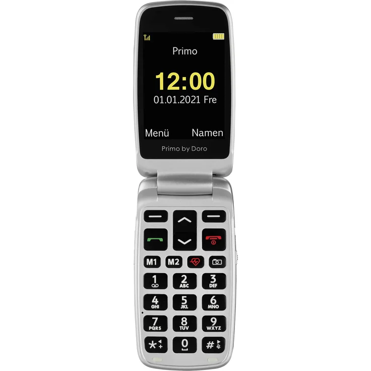 Primo 418 by Doro Seniorenhandy 7,11cm (2,8 Zoll) Display, Rot – Bild 2