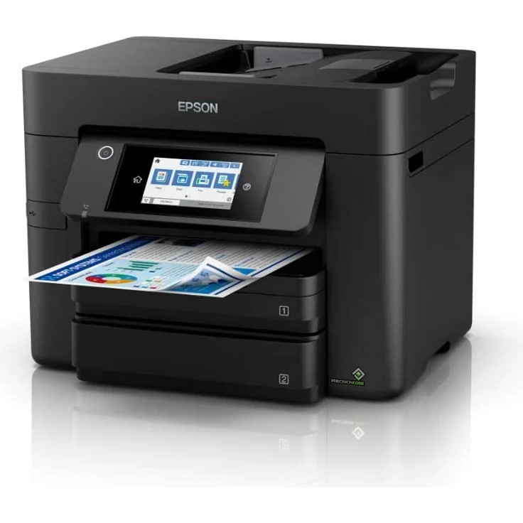 Epson WorkForce Pro WF-4830DTWF 4-in-1 Tintenstrahl-Multifunktionsgerät (Drucker, Scanner, Kopierer, Fax) Auflösung: 4800 x 2400, USB, LAN, WLAN, NFC, AirPrint, Mobile Print, WiFi-Direct (C11CJ05402) – Bild 3