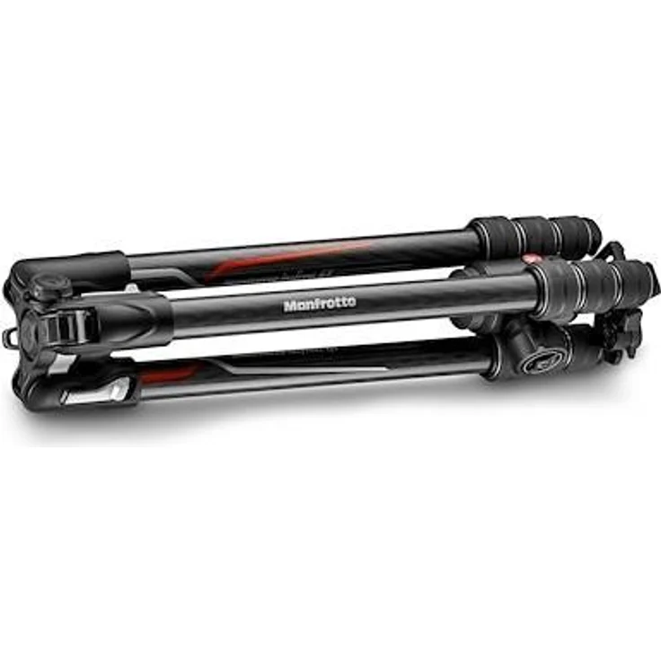 Manfrotto MKBFRTC4GTA-BH Befree GT Carbon Alpha Reisestativ Twist (Drehverschluss) mit Kugelkopf, inkl. Tasche, speziell für Sony Kameras aus Carbon (Traglast: 10kg, Packmaß: 43cm, Gewicht: 1,55kg) – Bild 1