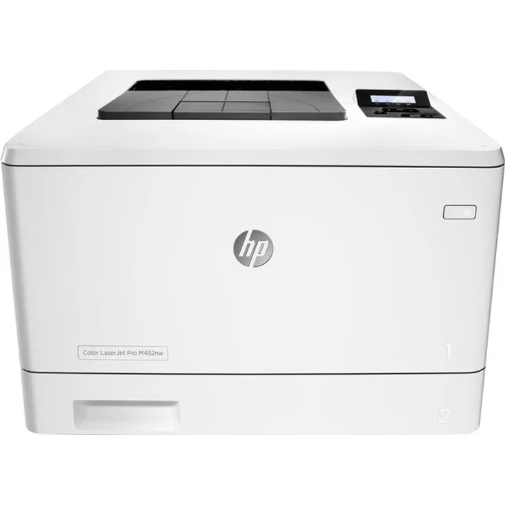 HP Color LaserJet Pro M452dn - Laserdrucker, Farbe, Auflösung: 600 x 600 dpi, Druckgeschwindigkeit (S/W): 27 S/min, Papierzufuhr: 300 Blatt (CF389A)