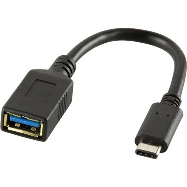 LogiLink CU0098 G1 USB 3.1 Adapter (15cm, USB Typ C Stecker-auf-Typ A Buchse)