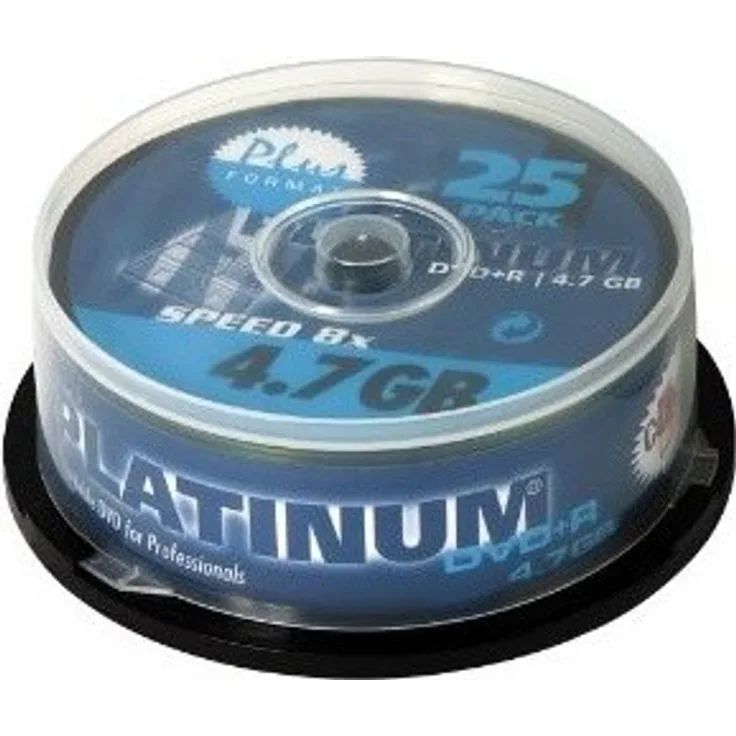 Platinum DVD+R 4.7GB 16x printable, 25er Spindel (100121)