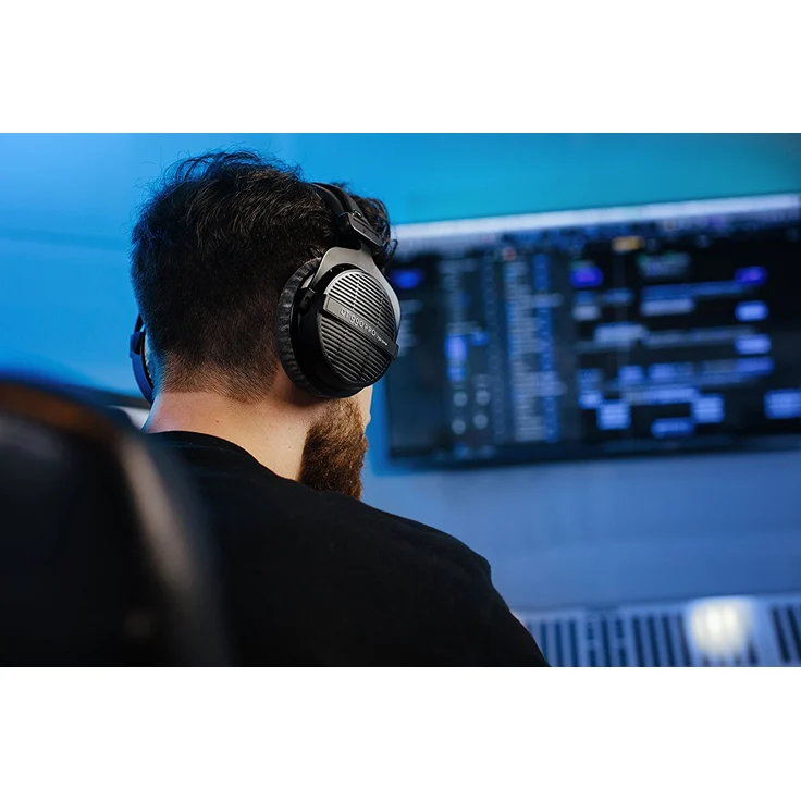 beyerdynamic DT 990 PRO einseitig kabelgebundener Over-Ear-Studiokopfhörer für Mixing, Mastering und Editing mit 250 Ohm – Bild 9