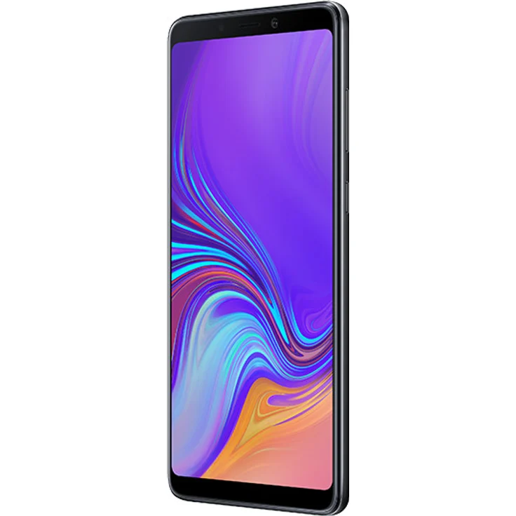 Samsung Galaxy A9 (2018) Smartphone 16cm (6,3 Zoll) AMOLED-Display, 128GB interner Speicher, 6GB RAM, Dual-SIM, Android 8.0, Caviar Black – Bild 4