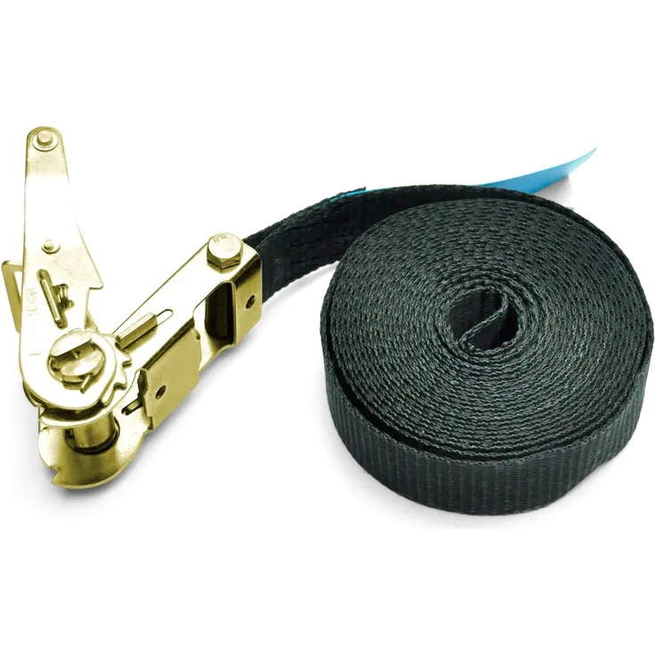 Riggatec Zurrgurt mit Ratsche, 1-teilig, 35mm, Länge: 06.0m, 2000kg