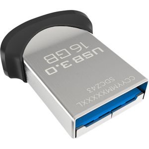 Bild für Sandisk Ultra Fit USB 3.0 16GB 16GB USB 3.0 (3.1 Gen 1)