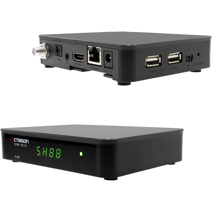 Octagon SX88+ SE CA HD HEVC FULL HD MULTISTREAM SAT DVB-S2X+IP RECEIVER
