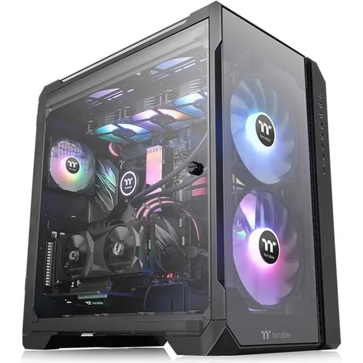 Thermaltake View 51 TG ARGB Black Gaming Case-PC-Gehäuse