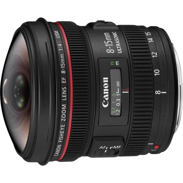 Canon Zoomobjektiv EF 8-15mm F4L USM Fisheye für EOS (Filterhalter, Autofokus) schwarz – Bild 2