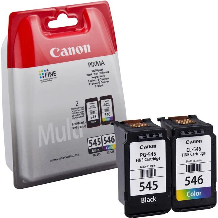 Canon original Tinten Multipack Schwarz und Mehrfarbig für Pixma Inkjet Drucker (8287B005) – Bild 2