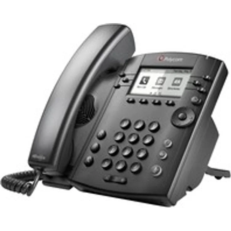 Polycom VVX 311 VoIP-Telefon schwarz