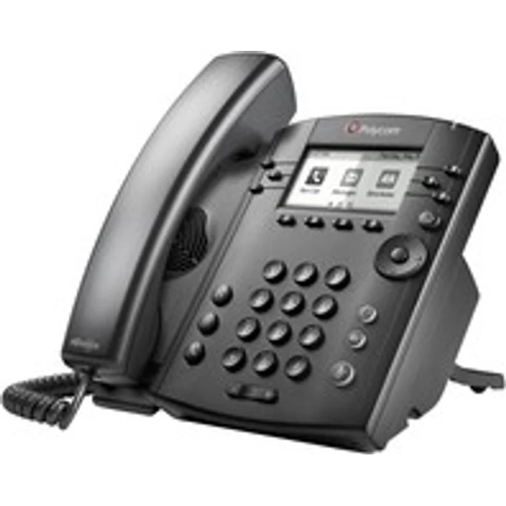 Polycom VVX 311 VoIP-Telefon schwarz
