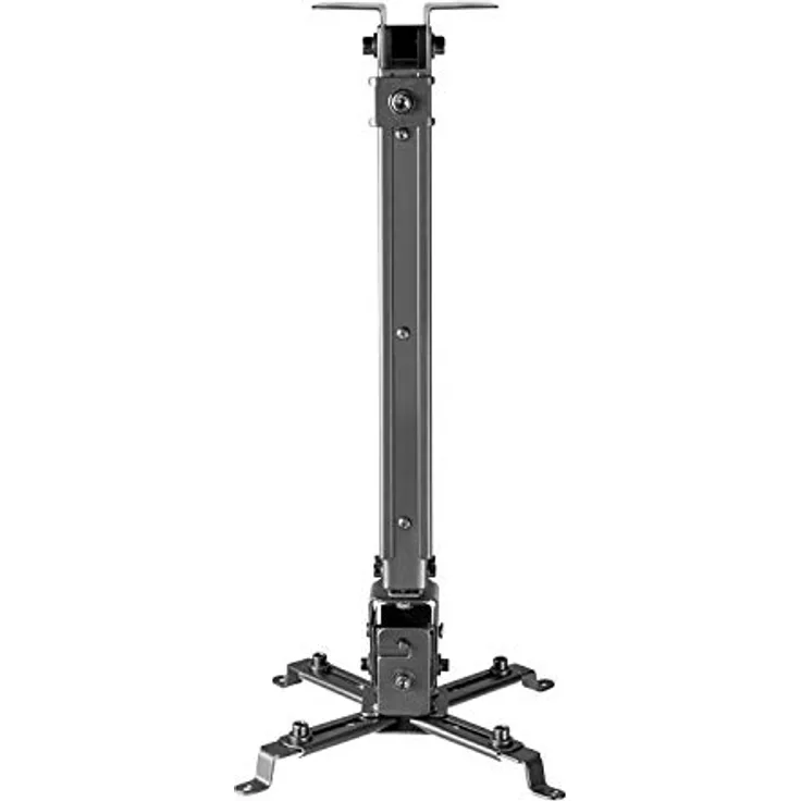 S-Box MX-18M Universal-Deckenhalterung für Projektor, ausziehbar, neigbar, 30o, Schwenkung 360, Abstand 43 bis 65 cm, 20 kg