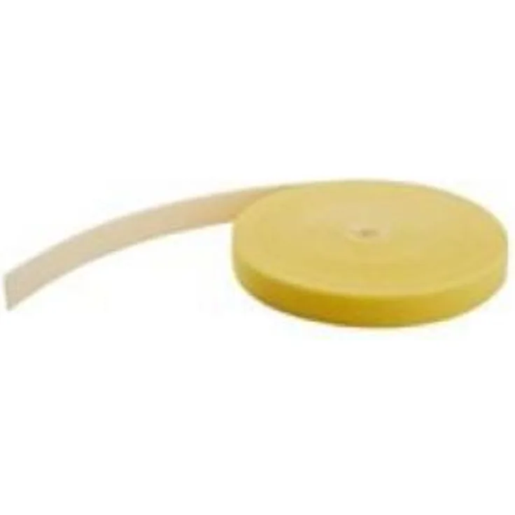 StarTech.com HKLP25YW Klettkabelbinder (7,6m, frei zuschneidbar & wiederverwendbar) gelb