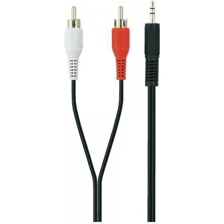 Belkin 3.5mm Klinke/Cinch Audio Kabel 5m schwarz (F3Y110BF5M)