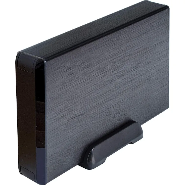 AISENS – ASE-3530B – Externes Gehäuse 3,5 – Festplatten SATA I, II und III zu USB 3.0-USB3.1 Gen1, Schwarz