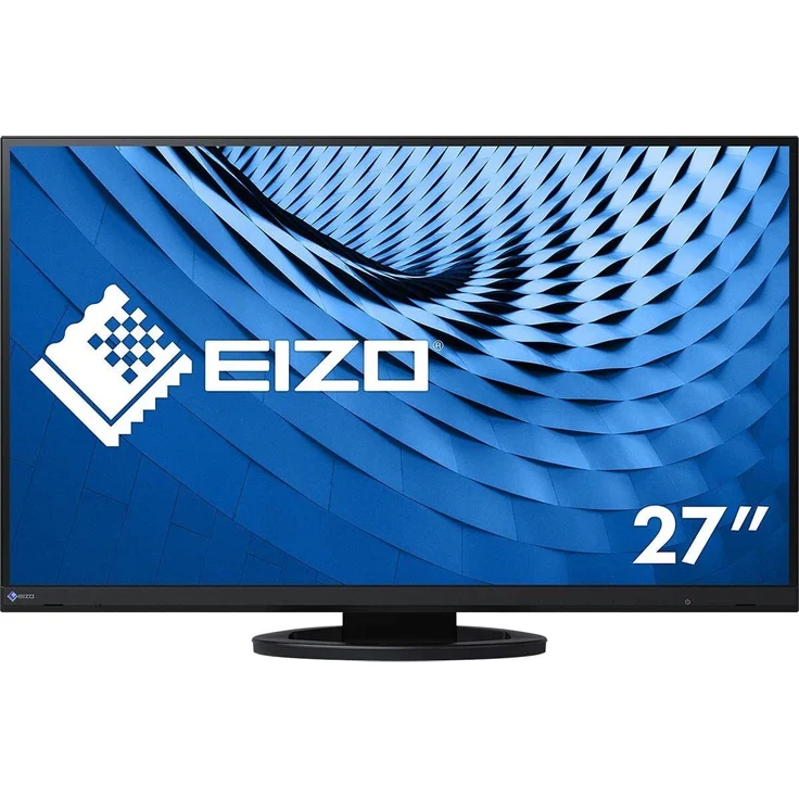 Eizo FlexScan EV2760 schwarz - 27 Zoll, QHD (1440p), IPS-Panel, 60Hz, 5ms, 350cd/m² (EV2760-BK) – Bild 1