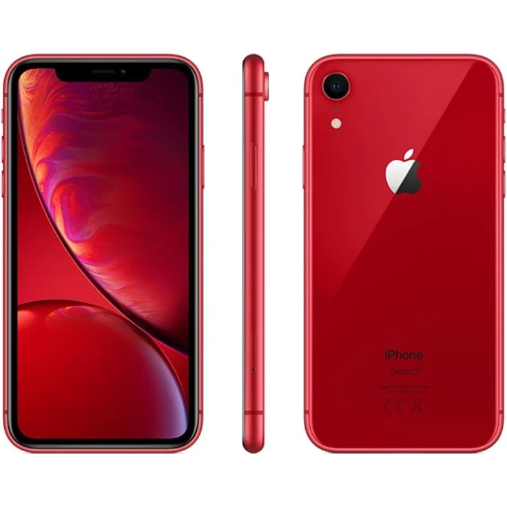 Apple iPhone XR Smartphone 15,49cm (6,1 Zoll) LCD-Display, 64GB interner Speicher, 3GB RAM, iOS 12, Red – Bild 3