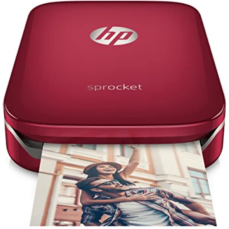 HP Sprocket Zink (Zero Ink) 313 x 400dpi Drucker Foto - Drucker Foto (Zink (Zero Ink), 313 x 400 DPI, 40 S, 2 ''x 3 (5 x 7,6 cm), 10 Blatt, 75 mm)
