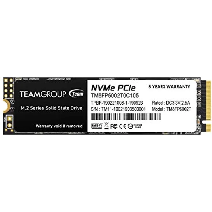 Teamgroup 2TB MP33 PCIe M.2 Solid State Disk (TM8FP6002T0C101)