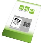 DSP Memory 64GB Speicherkarte (UHS-II V60) für LG G4 Stylus 3G