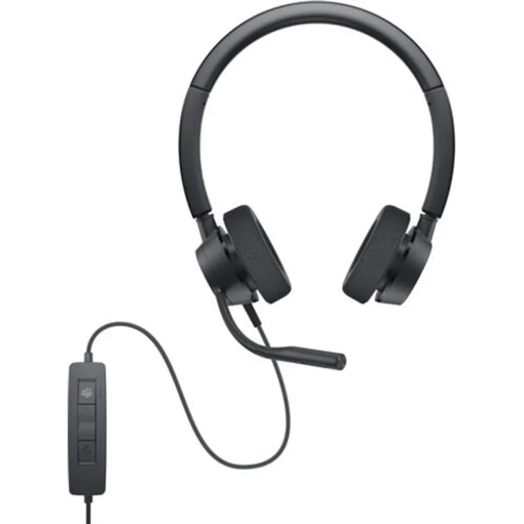 DELL WH3022 Kopfhörer Kopfband Schwarz