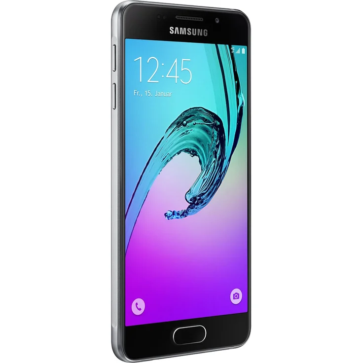 Samsung Galaxy A3 Pixel (2016) Smartphone 11,94cm Pixel (4,7 Zoll) Super-AMOLED-Display, 16GB interner Speicher, 1,5GB RAM, Android, Schwarz – Bild 4