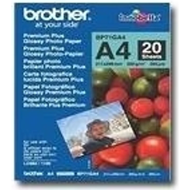 Brother Innobella Premium Plus BP71GA4 - Fotopapier, glänzend - A4 (210 x 297 mm) - 260 g/m2 - 20 Blatt (BP71GA4)