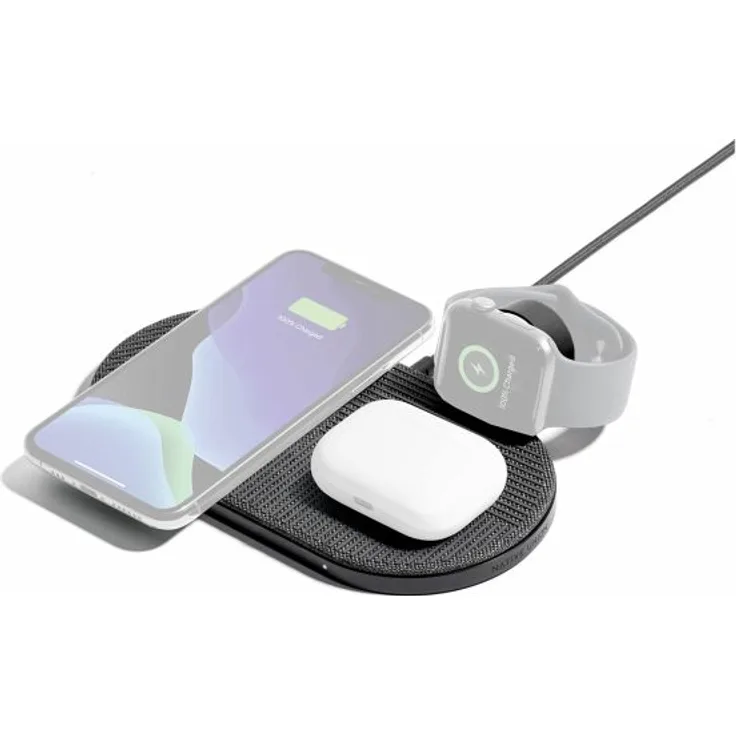 Native Union Drop XL 10W Wireless Charging Pad Watch Edition Slate Gray