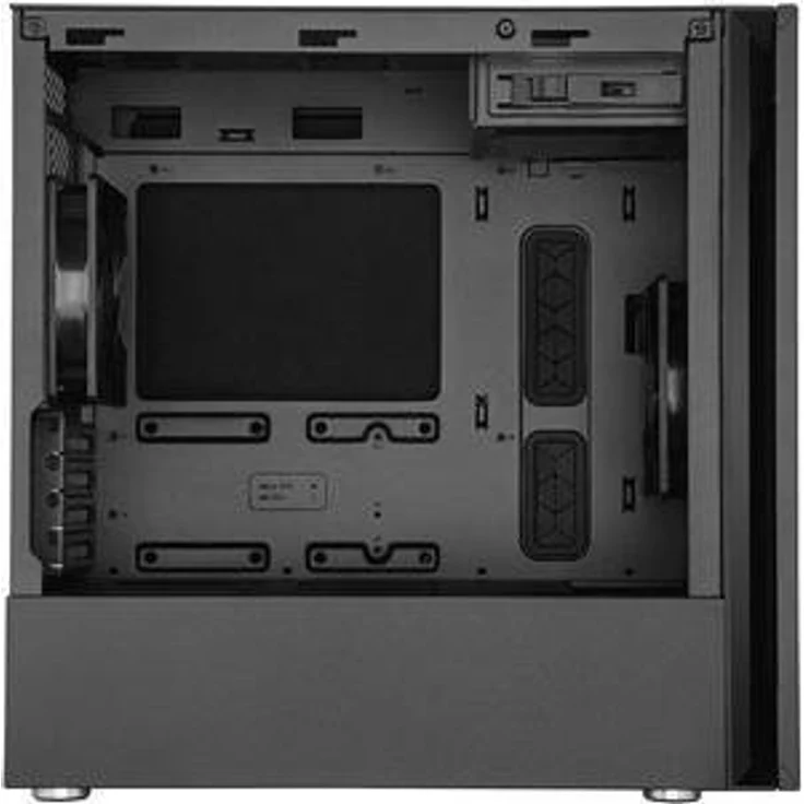Cooler Master Silencio S400, Glasfenster, schallgedämmt – Bild 2