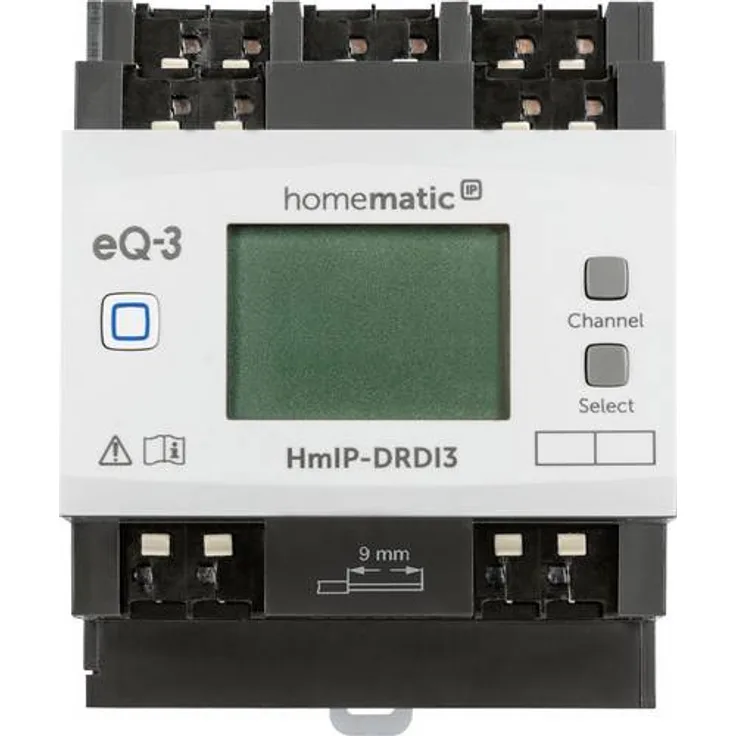 Homematic IP Dimmaktor für Hutschienenmontage – 3-fach (HmIP-DRDI3)